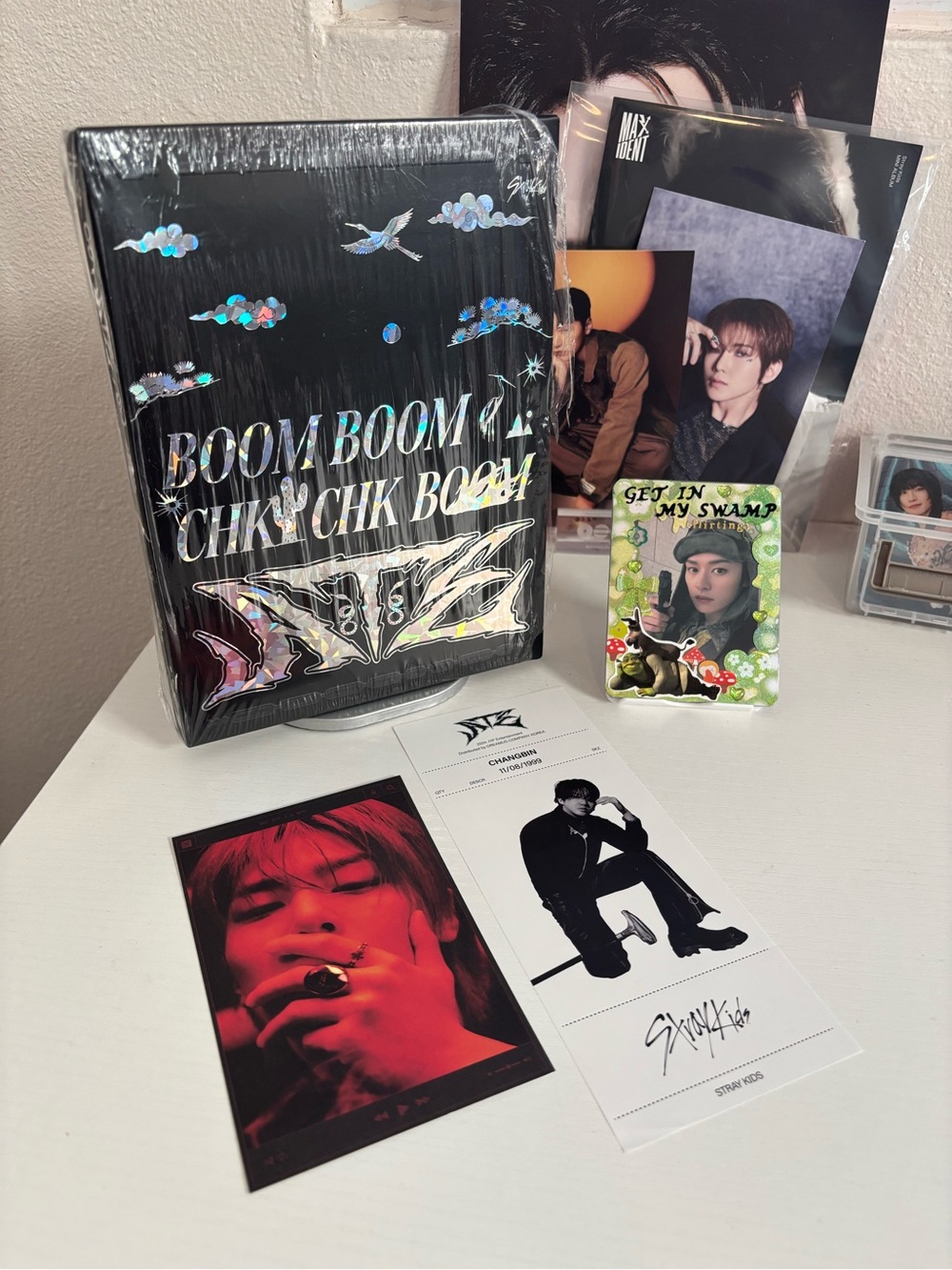 Stray Kids - Boom Boom Chk Chk Boom ATE ALBUM (UNSEALED) Changbin / IN INSERTS
